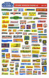 501-10 Store Window Signs #2 501-10 Store Window Signs #2